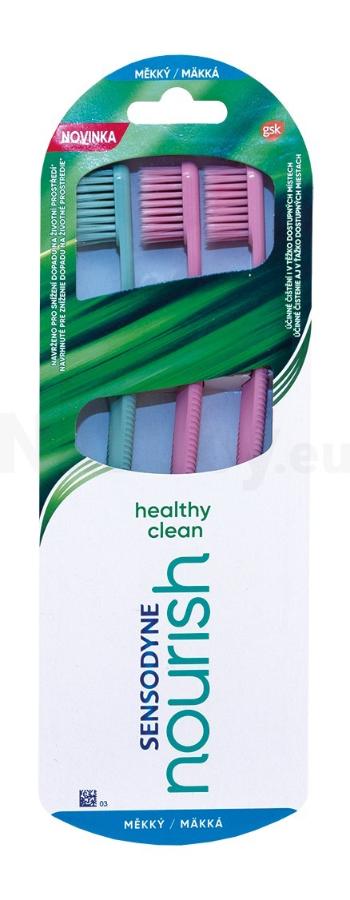 Sensodyne Nourish Healthy Clean zubná kefka 3 ks