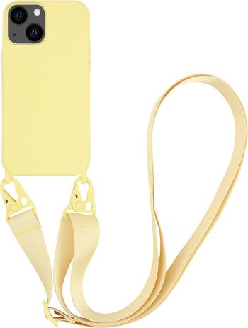 Vivanco Necklace Smartphone-Kette Apple iPhone 13 Mini žltá