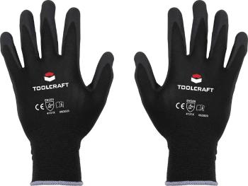 TOOLCRAFT  TO-5621490 polyamid, nitril pracovné rukavice Veľkosť rukavíc: 10 EN 388 CAT II 1 pár