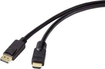 Renkforce DisplayPort / HDMI káblový adaptér #####DisplayPort Stecker, #####HDMI-A Stecker 20.00 m čierna RF-4596876 poz