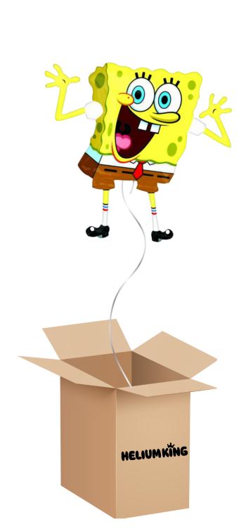 Balónový box -  Spongebob