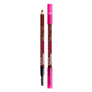 NYX PROFESSIONAL MAKEUP Louder Brow Pencil púdrová ceruzka na obočie, Black Cherry