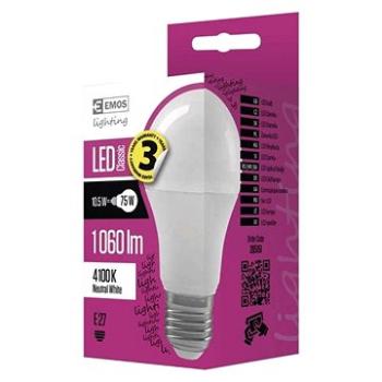 EMOS LED žiarovka Classic A60 10,5 W E27 neutrálna biela (1525733402)