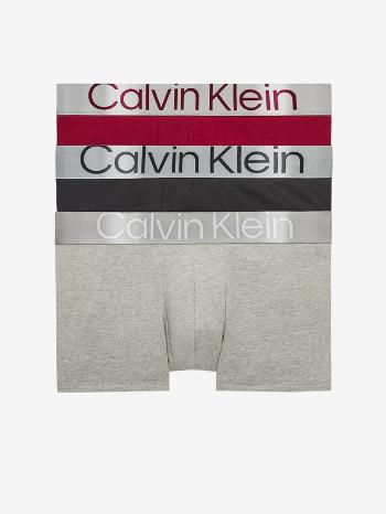 Calvin Klein Boxerky 3 ks Šedá