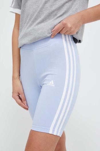 Šortky adidas dámske, s nášivkou, vysoký pás