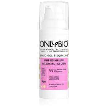 OnlyBio Bakuchiol & Squalane regeneračný krém pre zrelú pleť 50 ml