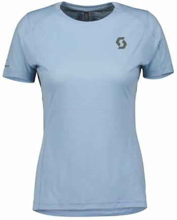 Scott Trail Run SS Womens Glace Blue L Bežecké tričko s krátkym rukávom