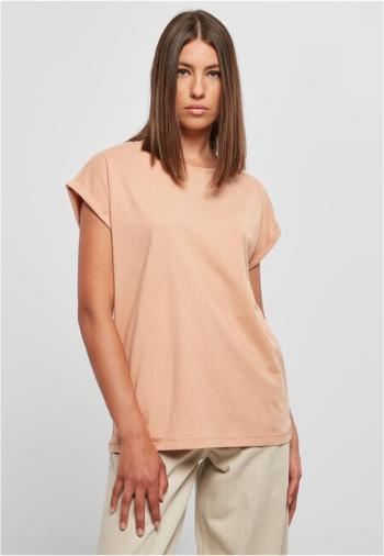 Urban Classics Ladies Extended Shoulder Tee amber - XS