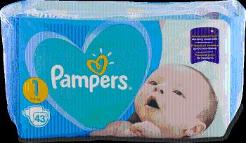 Pampers Active Baby 1 NEWBORN 43KS