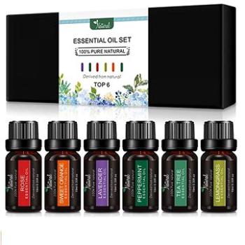 Darčeková súprava 6 esenciálnych olejov Natural Essential Oils (2372)