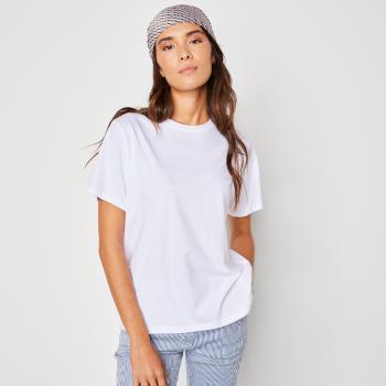 Blancheporte Voľné jednofarebné tričko biela 52