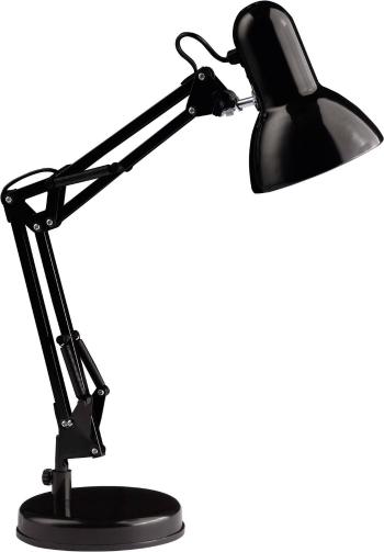 Brilliant Henry stolná lampa  úsporná žiarovka, žiarovka  E27 40 W čierna