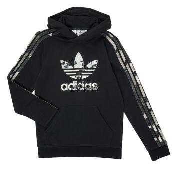 adidas  HK0282  Mikiny Čierna