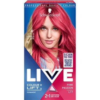SCHWARZKOPF LIVE Colour+Lift L77 Vášnivá ružová 60 ml (9000101657357)