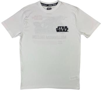 EPlus Pánske tričko - Star Wars biele Veľkosť - dospelý: L