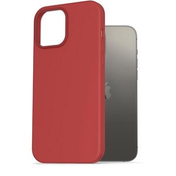 AlzaGuard Magnetic Silicone Case pre iPhone 13 Pro Max červený (AGD-PCMS0007R)