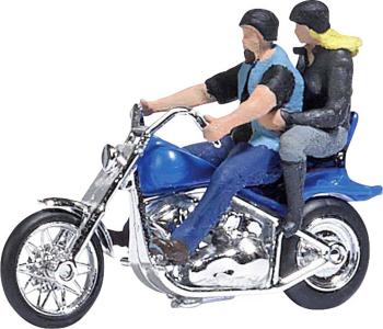 Busch 7860 H0  Americký motocykel s motorkárskym párom