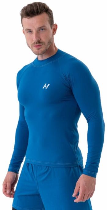 Nebbia Functional T-shirt with Long Sleeves Active Blue M
