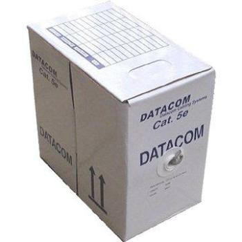 Datacom, drôt, CAT5E, UTP, vonkajší, 305 m/box (1103)