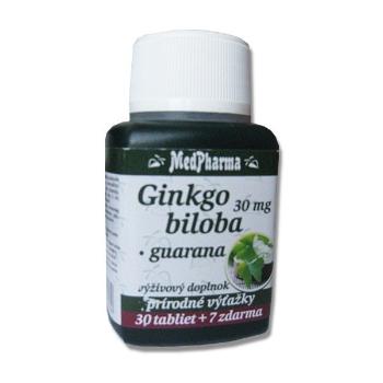 Medpharma Ginkgo biloba + Guarana 30 mg 37 tbl