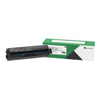 Lexmark originál toner C3220K0, black, 1500str., return, Lexmark C3224dw, C3326dw, MC3224, O, čierna