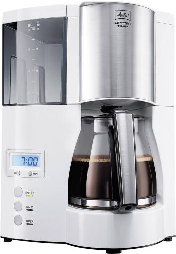 Melitta Optima Timer ws kávovar biela  Pripraví šálok naraz=12 displej, funkcia časovača, funkcia uchovania teploty