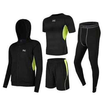 Runner 4M fitness set zelená Velikost oblečení: L