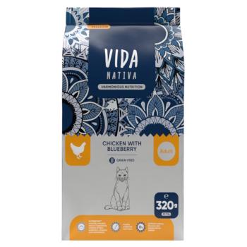 KRAFTIA Vida Nativa Adult Chicken granule pre mačky, Hmotnosť balenia (g): 1,4 kg