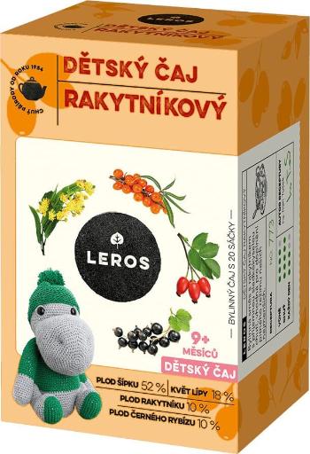 Leros Baby Detský čaj rakytníkový 20 x 2 g