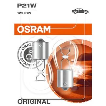 Osram Originál P21 W, 12 V, 21 W, BA15s, 2 kusy v balení (7506-02B)