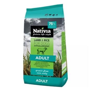 NATIVIA Dog Adult Lamb & Rice granule pre psov s citlivým zažívaním 1 ks, Hmotnosť balenia (g): 3 kg