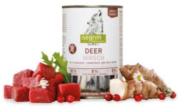 ISEGRIM dog Adult Deer with Sunchoke, Cowberries & Wild Herbs bal. 6 x 400 g konzerva