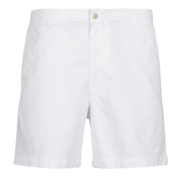 Polo Ralph Lauren  SHORT PREPSTER AJUSTABLE ELASTIQUE AVEC CORDON INTERIEUR LOGO PO  Šortky/Bermudy Biela