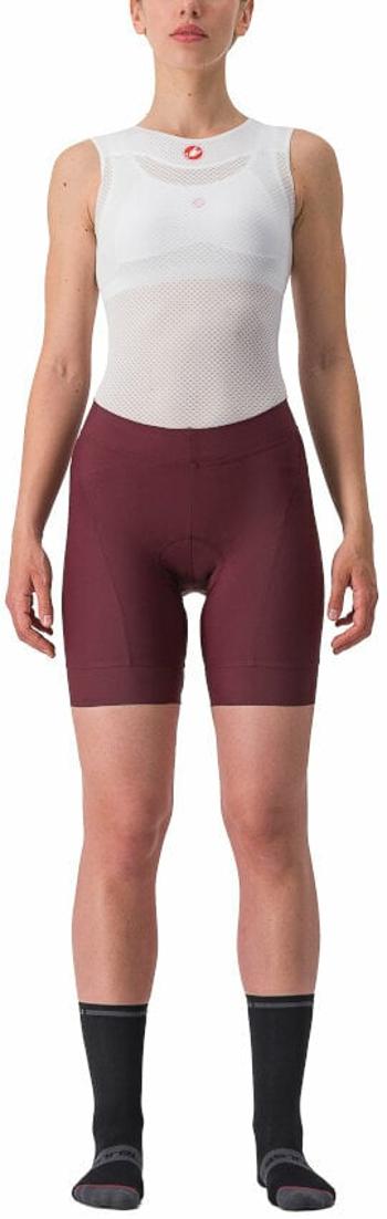 Castelli Prima W Short Deep Bordeaux/Persian Red XL