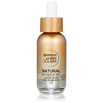 GARNIER Ambre Solaire Natural Bronzer Samoopaľovacie kvapky na tvár, 30 ml (3600542512855)