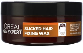 L´Oréal Paris Fixačný vosk pre uhladený vzhľad vlasov Men Expert (Slicked Hair Fixing Wax) 75 ml