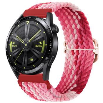 BStrap Elastic Nylon remienok na Xiaomi Amazfit Bip, strawberry (SSG024C1105)