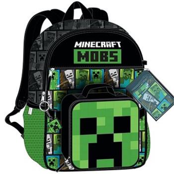 Minecraft – Mobs – Batoh, gym bag, desiatový box, peračník, kľúčenka (5056438904385)