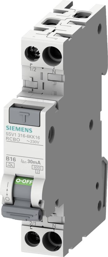 Siemens 5SV13166KK13 prúdový chránič/elektrický istič    2-pólový 13 A 0.03 A 230 V