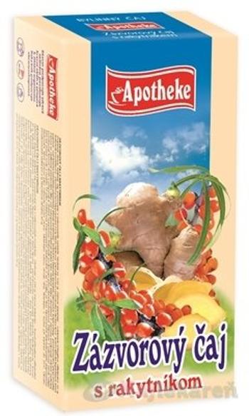 APOTHEKE ZÁZVOROVÝ ČAJ S RAKYTNÍKOM, 20x2g