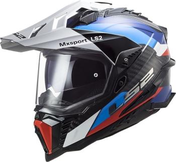 LS2 MX701 Explorer Carbon Frontier Black/Blue 2XL Prilba