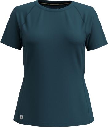 Smartwool Women's Active Ultralite Short Sleeve Twilight Blue L Tričko