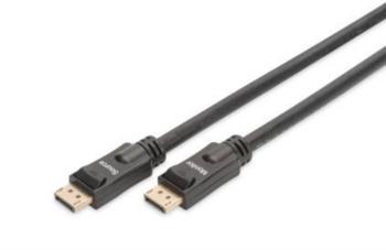 Digitus DisplayPort prepojovací kábel #####DisplayPort Stecker, #####DisplayPort Stecker 20.00 m čierna AK-340105-200-S
