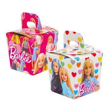 Decora Dekoratívne boxy na sladkosti - Barbie 6 ks