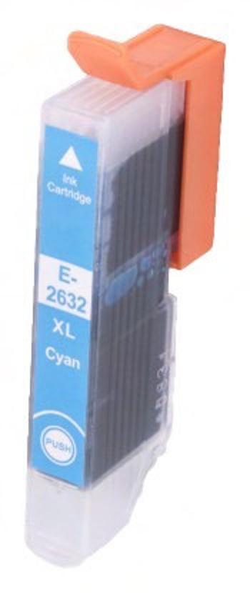EPSON T2632-XL (C13T26324010) - kompatibilná cartridge, azúrová, 16ml