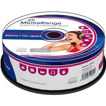 MediaRange CD-R Audio 25 ks cakebox (MR223)