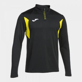 SUDADERA WINNER III NEGRO AMARILLO S