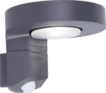 Lutec DISO P9067-PIR GR LED vonkajšia stojaca lampa s PIR senzorom  2 W  antracitová