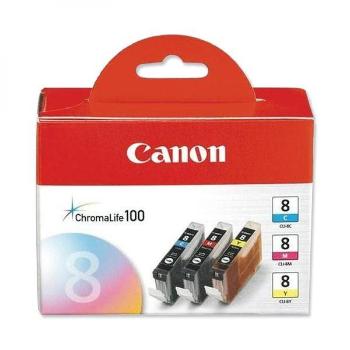 CANON CLI-8 - originálna cartridge, farebná, 3x13ml