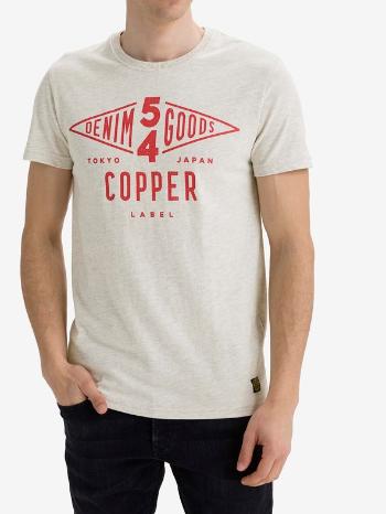 SuperDry Copper Label Tee Tričko Biela